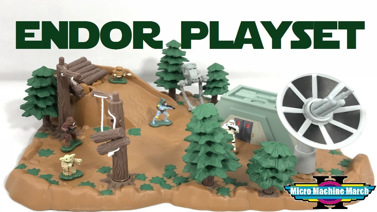 Star Wars Micro Machines Endor Playset