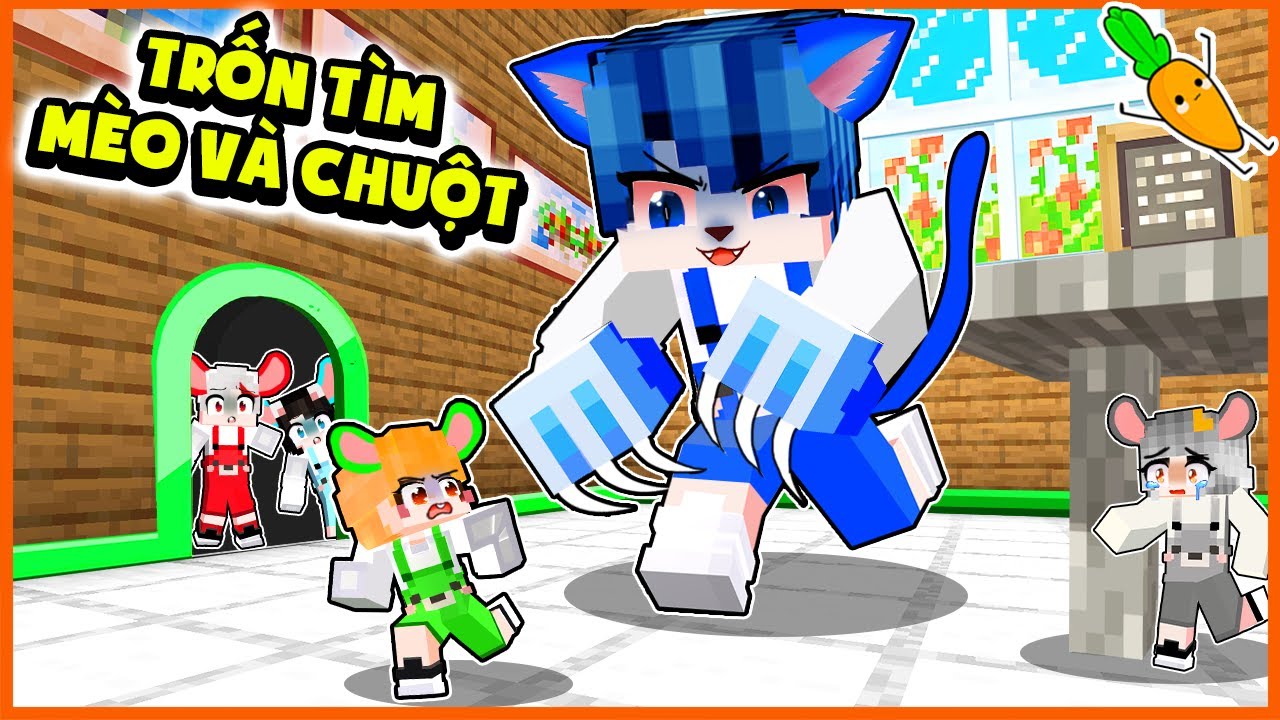 Kamui Thử Thách TRỐN TÌM RƯỢT ĐUỔI Mèo Và Chuột Nhưng Mèo Kamui Diệt Sạch Chuột Hero Team