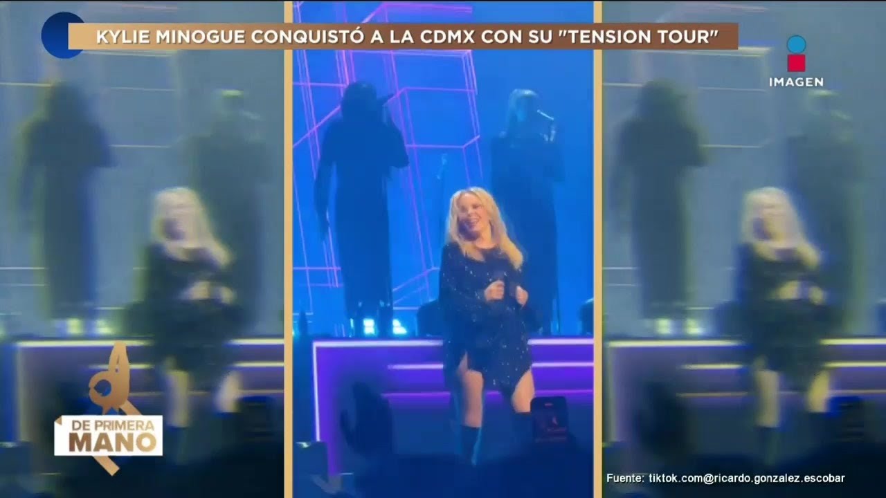 ¡Kylie Minogue CONQUISTA la CDMX con su nuevo tour tras 14 años de ausencia! | De Primera Mano