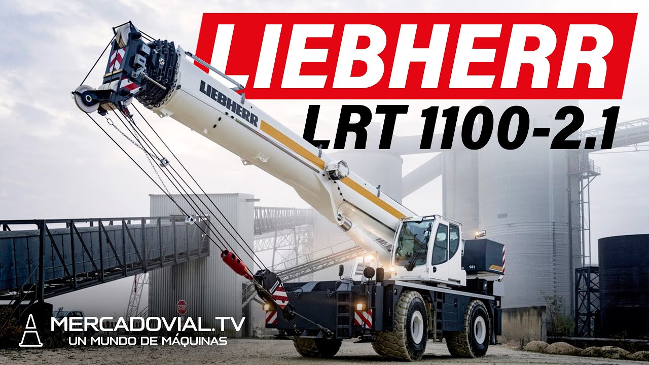[LIEBHERR] Grúa Rough Terrain LRT 1100-2.1 100 tn  | Liebherr Argentina | Mercado Vial TV