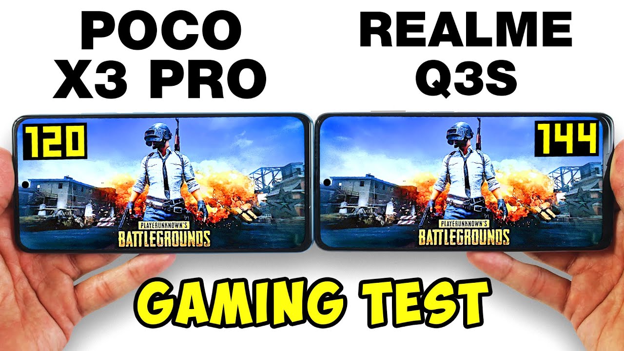 POCO X3 PRO vs REALME Q3S 🔥 - GAMING TEST 2022🔥 БОЛЬШОЕ СРАВНЕНИЕ В ИГРАХ! FPS + НАГРЕВ!