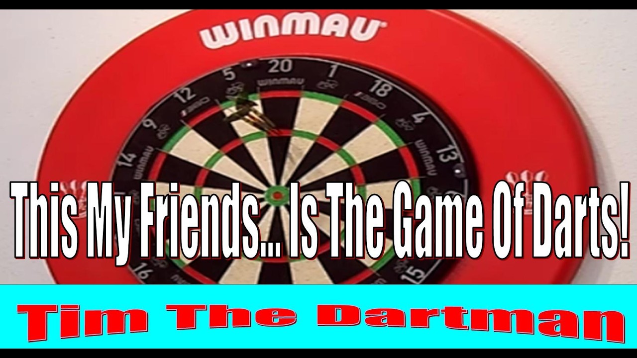 THE GAME WE LOVE AND SOMETIMES... NOT SO MUCH! Darts, when you think it's a great leg, this happens!