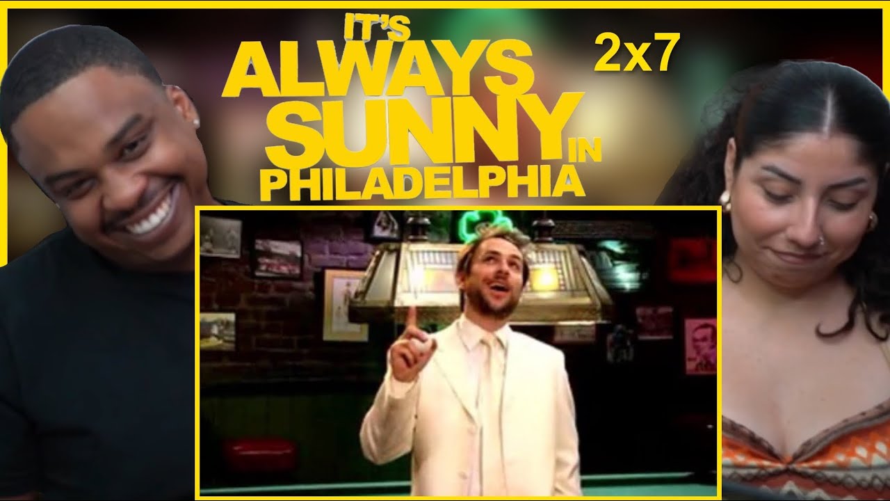 A VIRGIN MARY STAIN!? IT'S ALWAYS SUNNY SEASON 2 EPISODE 7 (HUSBAND FIRST TIME WATCHING)