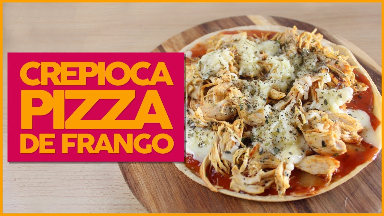 PIZZA CREPIOCA DE FRIGIDEIRA | Saudável, Fácil e Pronto em 10 Minutos!