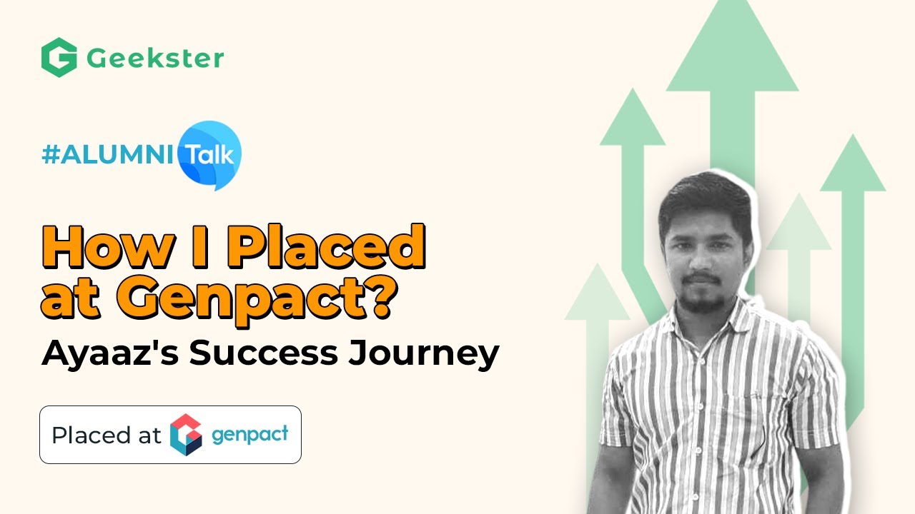 Ayaaz believed in our full stack developer course | Geekster reviews