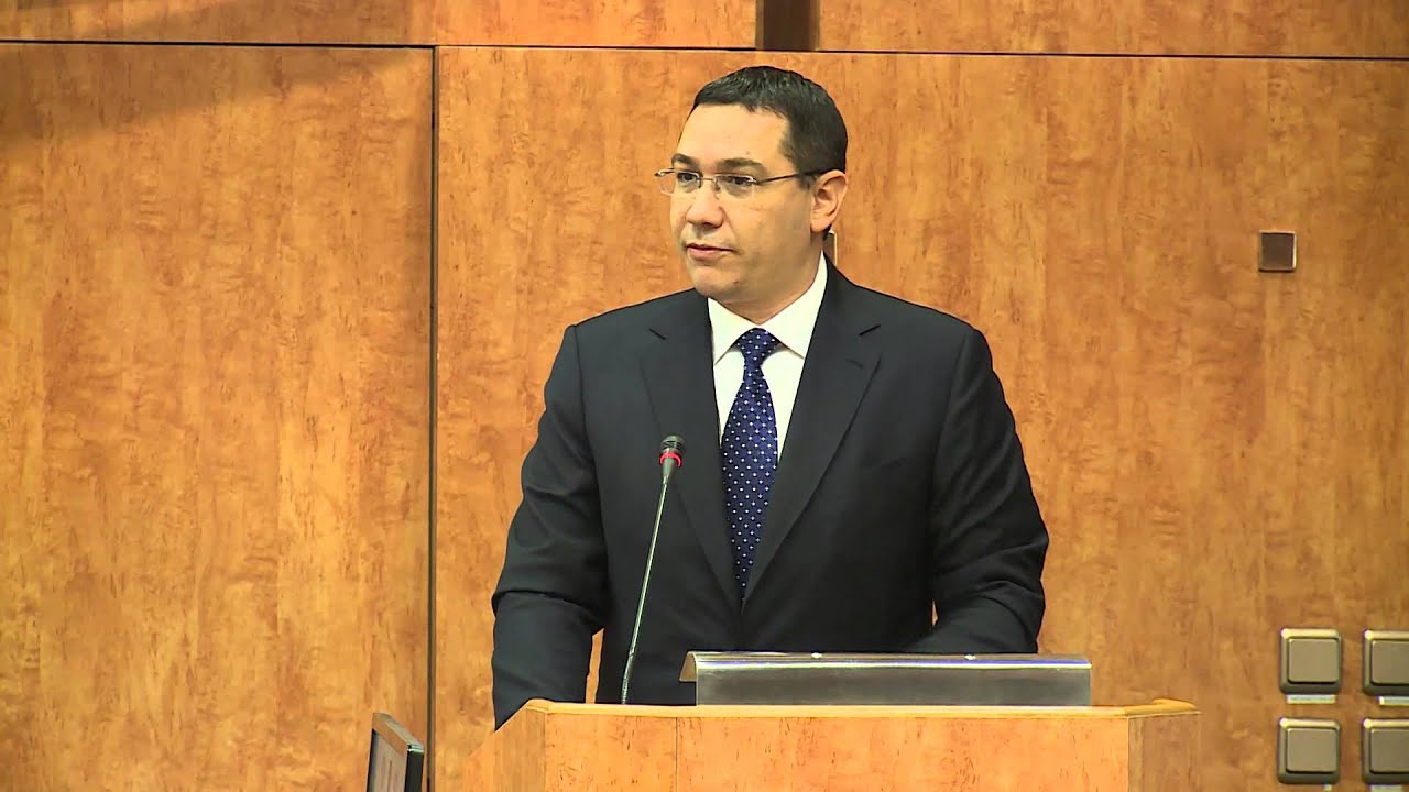 Primul-ministru Victor Ponta la CCIR
