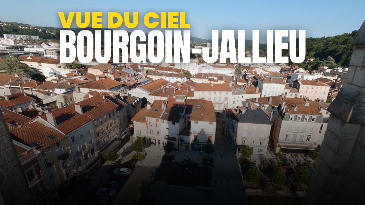 Bourgoin-Jallieu vue du ciel | en immersion FPV 🚁☀️