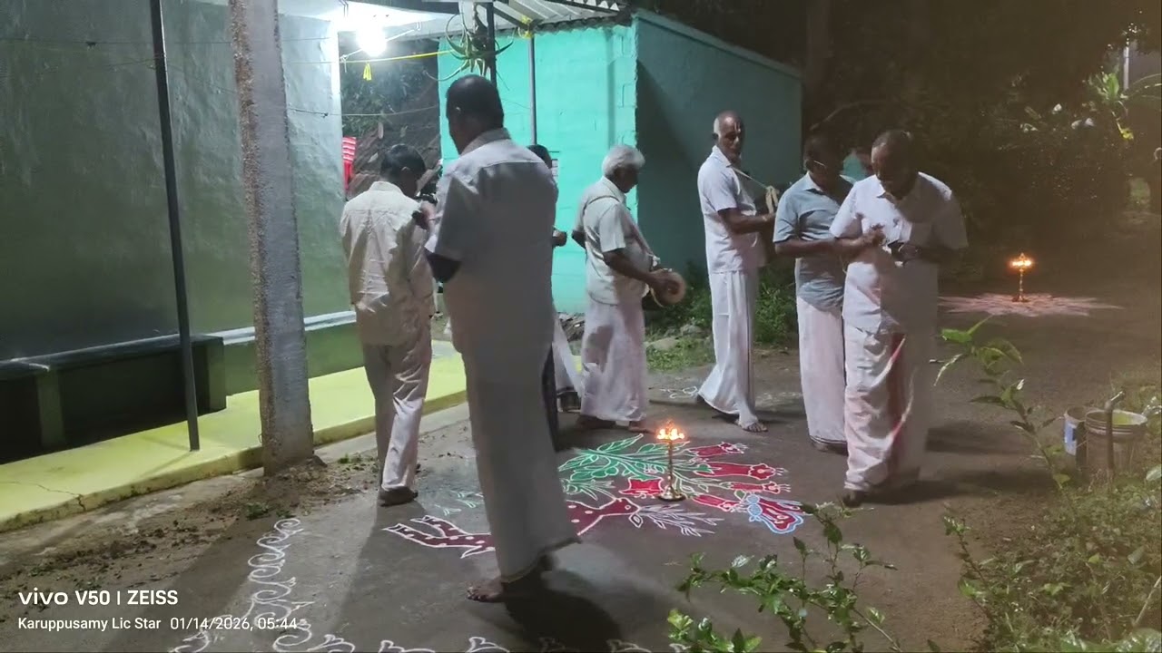 *மார்கழி 30ம் நாள் ஆண்டாள் திருத்தேர் திருவீதி உலா