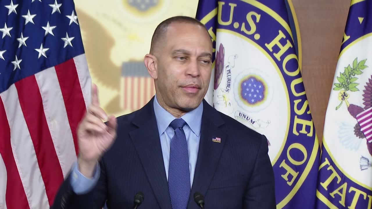 Hakeem Jeffries: Donald Trump has America in an 'endless war'