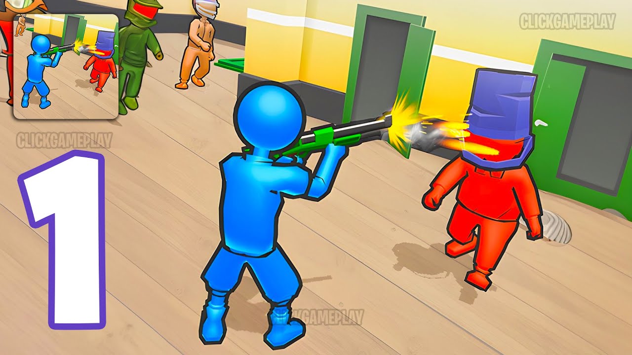 Walkers Attack Gameplay Walkthrough Part 1 - Tutorial Survive Adventure (Android,iOS)