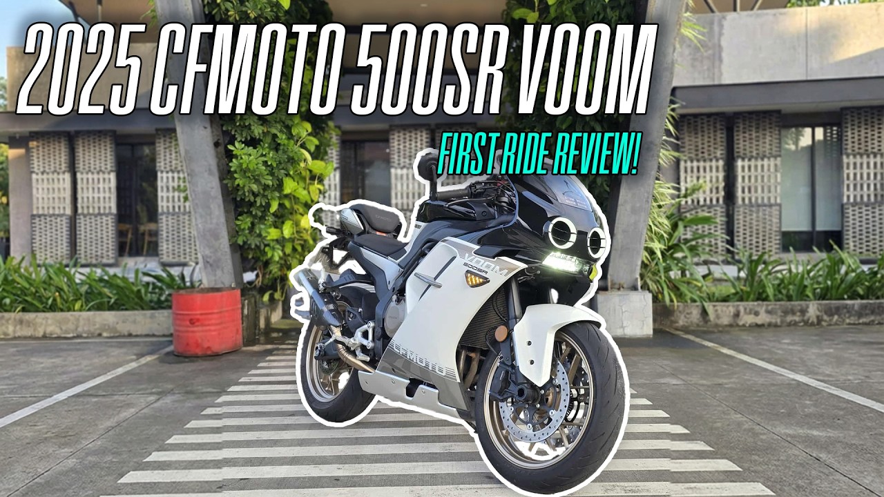 CFMoto 500SR VOOM 2025 года | Обзор первого тест-драйва