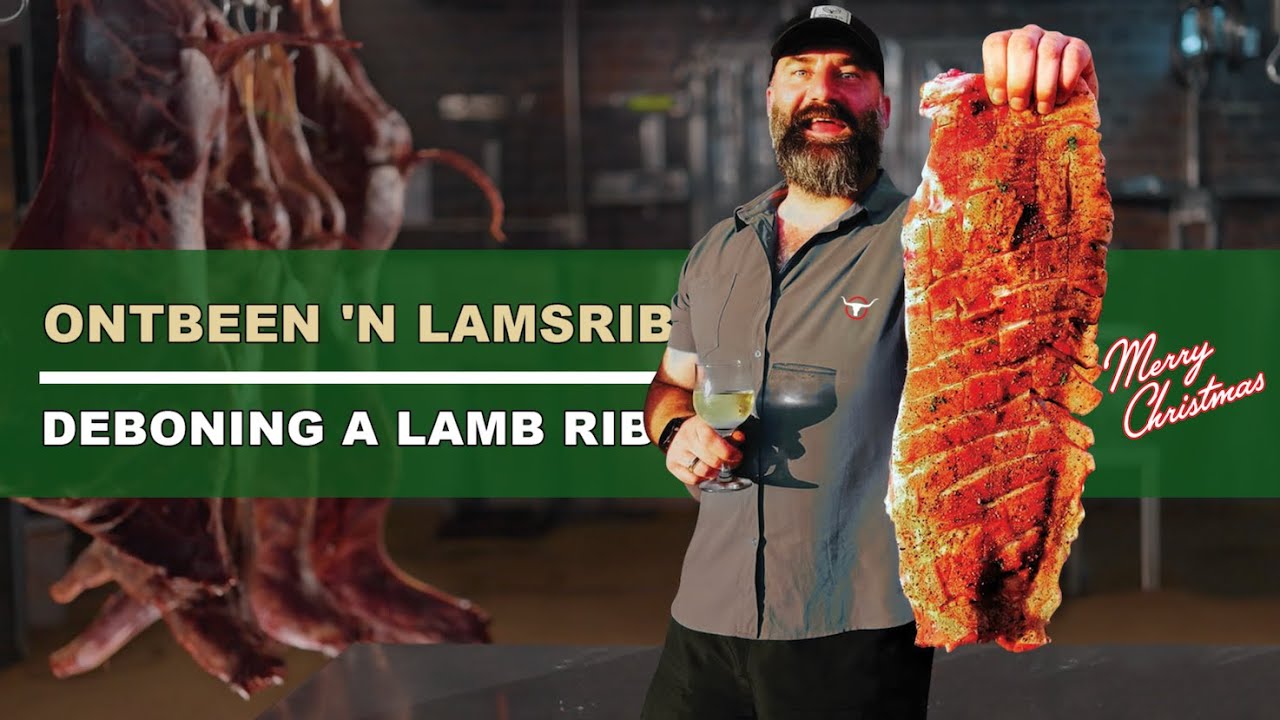 Blokman Basics - Ontbeen 'n lamsrib (Deboning a lamb rib)