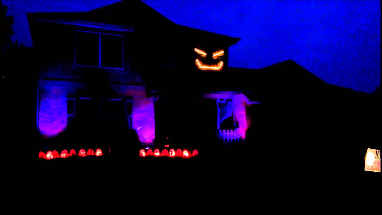 Halloween Lights - Metallica - For Whom The Bell Tolls - 2013 TippLightShow