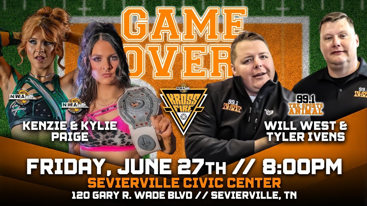 Kenzie & Kylie Paige vs Will West and Tyler Ivens | Game Over