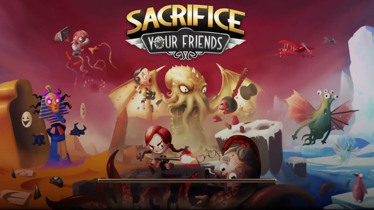 Sacrifice Your Friends (XSX) - frenzy 4-player party brawler  with Lovecraft monsters - quick play