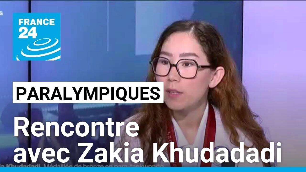 Paralympiques : rencontre avec Zakia Khudadadi, première médaillée de l'équipe des réfugiés