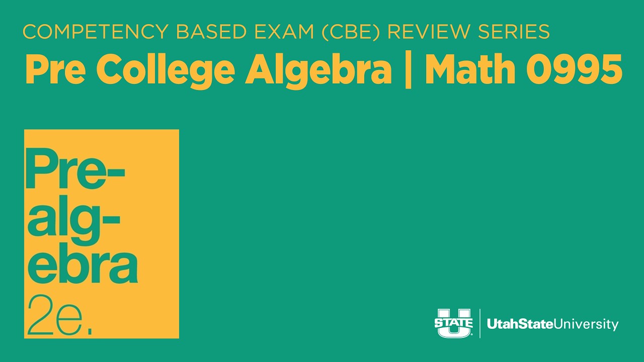 MATH 0995 CBE 3 Review Spring 2026
