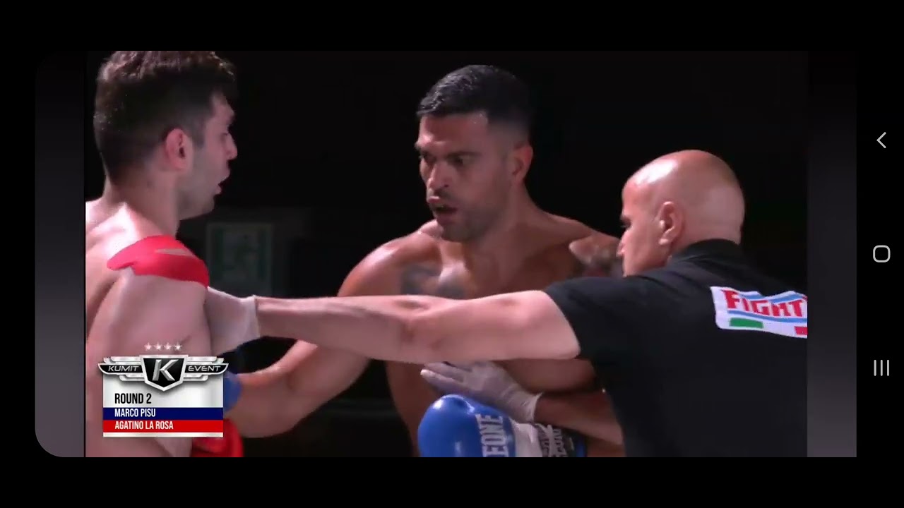 Marco Pisu vs Agatino La Rosa Kumitevent 25/06/2022 Catania Prestige Fight K1 90kg