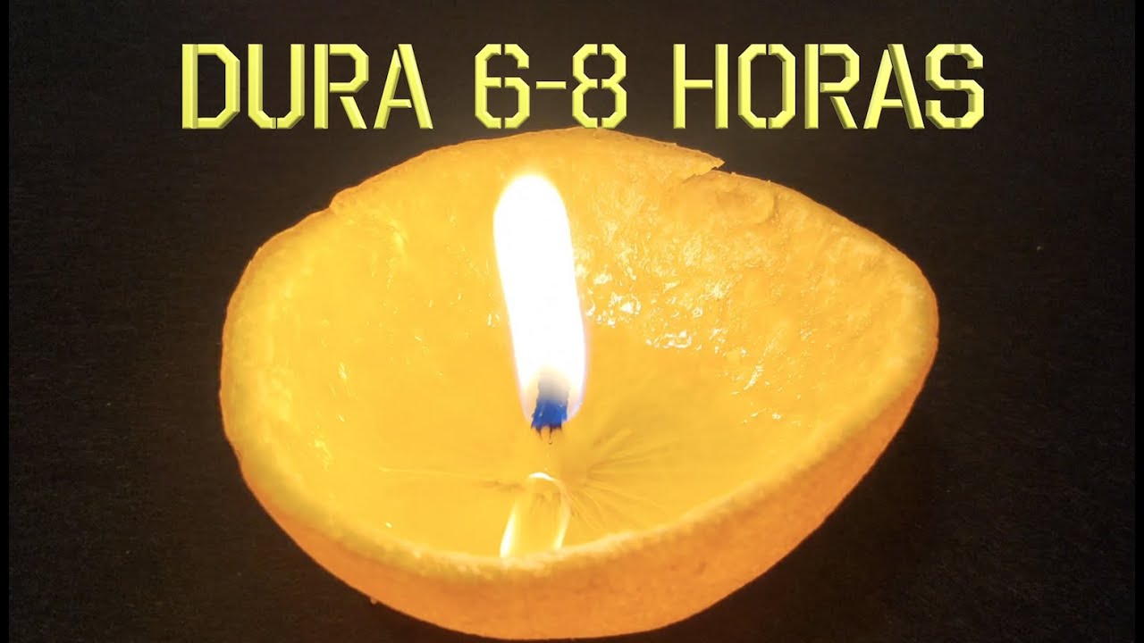 Vela de naranja.