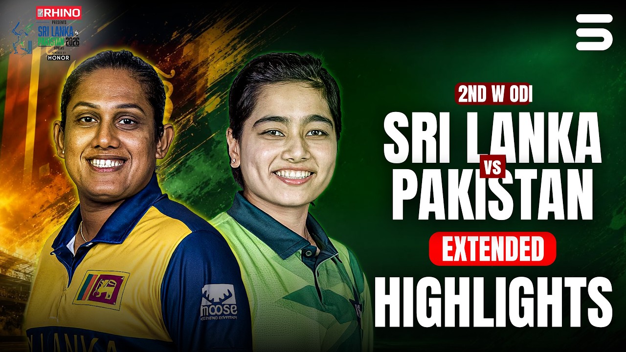Full Match Highlights | Pakistan Women vs Sri Lanka Women | ODI Series 2026 | Match 02 | M9l1T