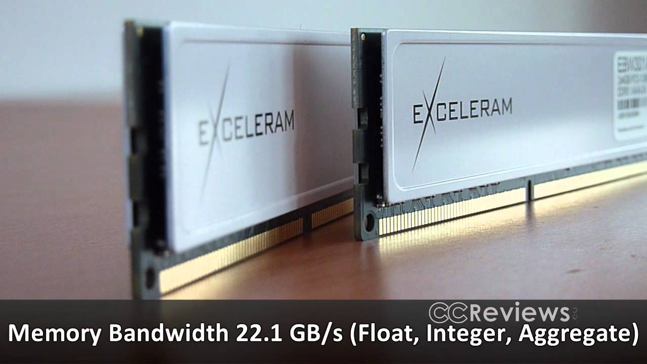 #51: Exceleram Black & White Series DDR3 RAM kit Review (CCReviews)