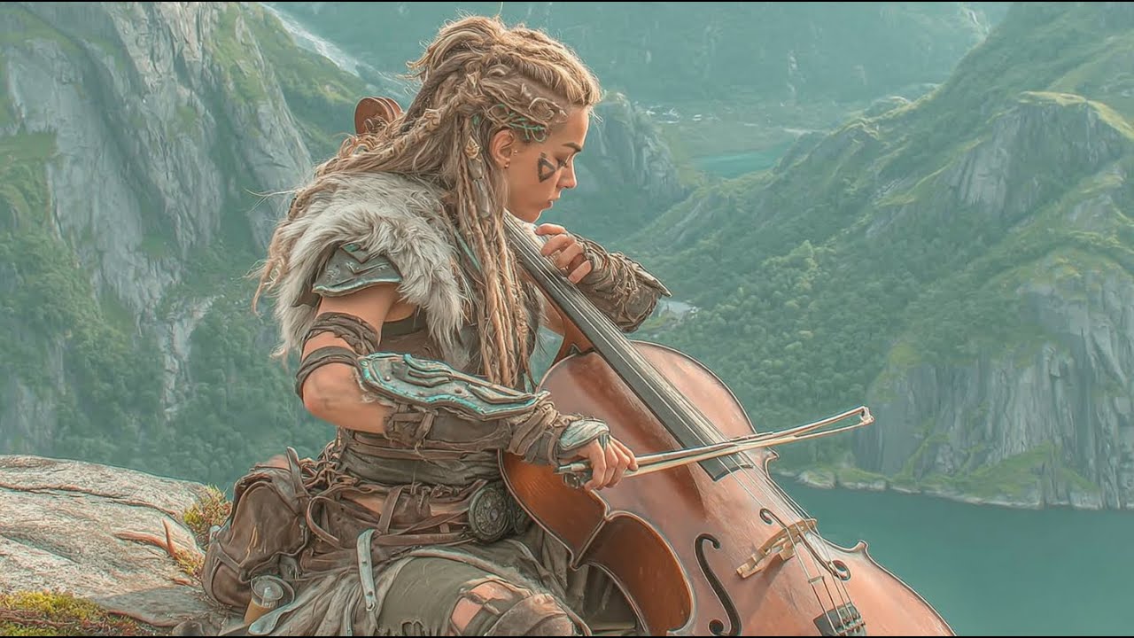 Viking & Celtic Symphonic Metal | 1-Hour Cello Lament & Battle Mix | For Gaming, Workout, Reading