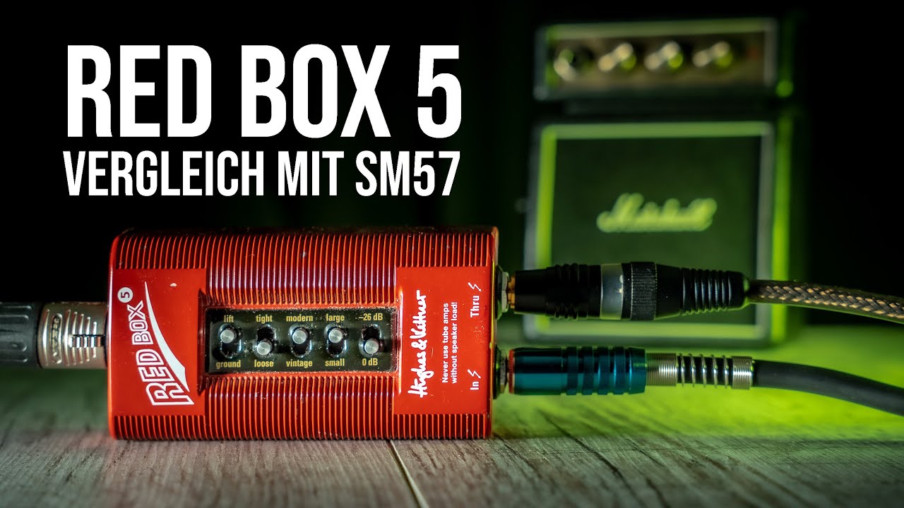 HUGHES & KETTNER RED BOX 5 [Die perfekte DI Box?]