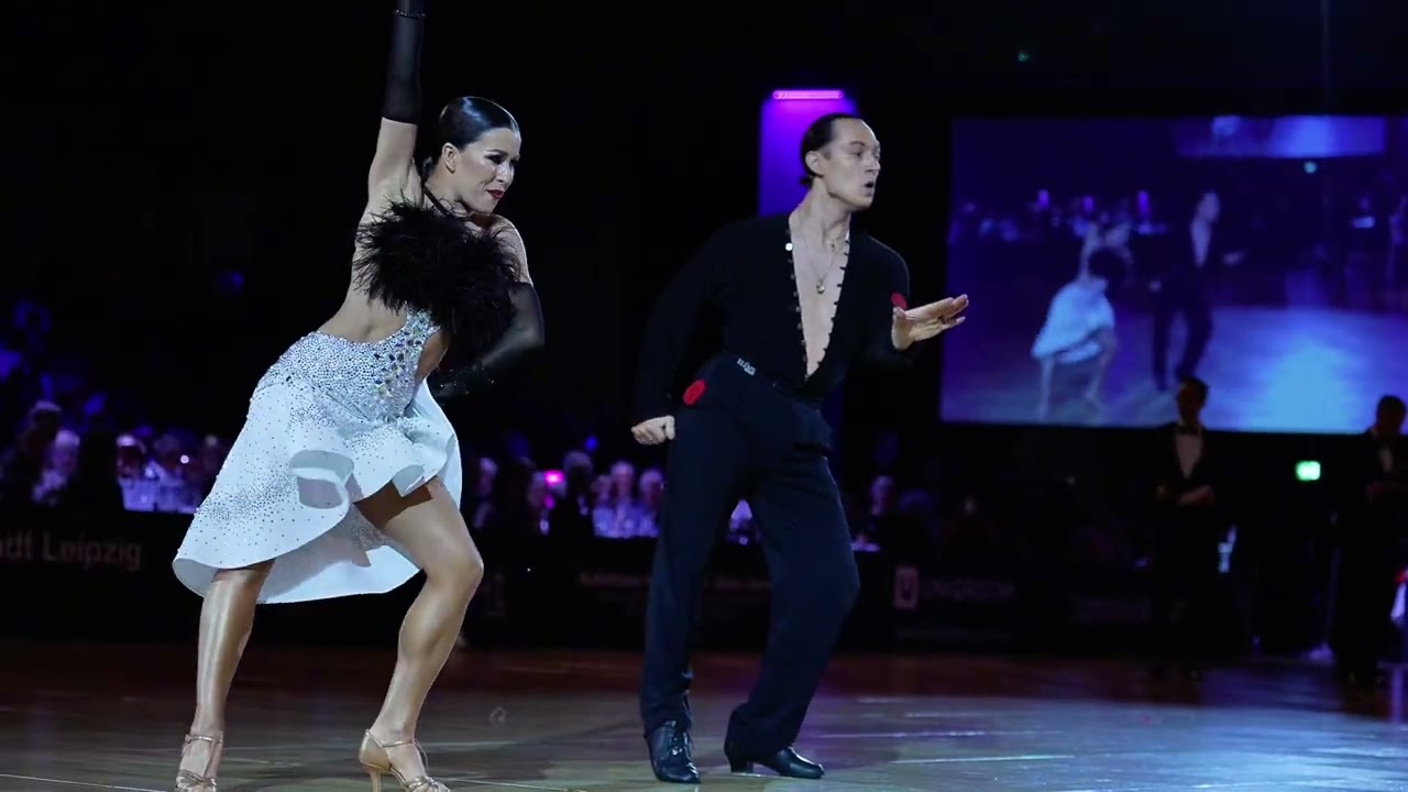 The PD European Champions 2024 with their Dance of Honor #wdsfdancesport #latin #wearedancesport