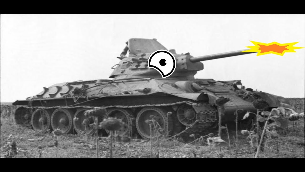 Warthunder T 34 action
