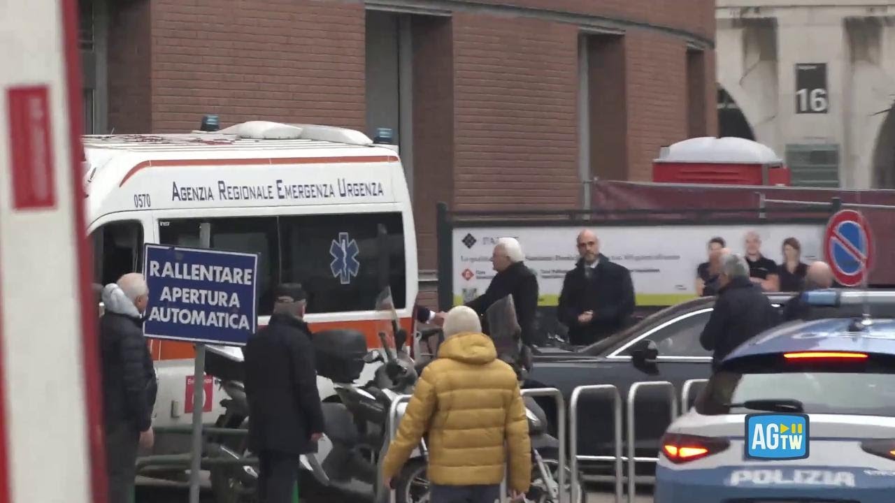 MATTARELLA AL NIGUARDA: il presidente visita a sorpresa i ragazzi FERITI A CRANS-MONTANA