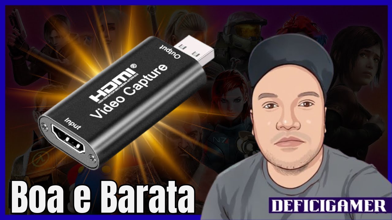 🎮  Placa de Captura HDMI VIDEO CAPTURE HD | Será que vale a pena em 2025?
