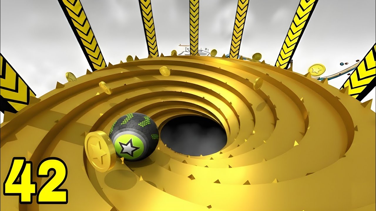 Going Balls Portal Run SpeedRun Gameplay Max Level Walkthrough No Mistakes