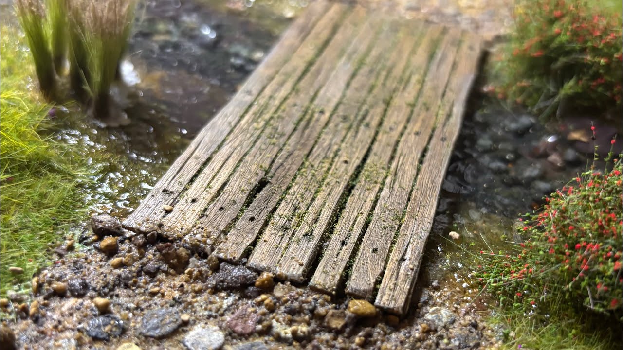 The Footbridge - Miniature Crafting - Realistic Dioramas