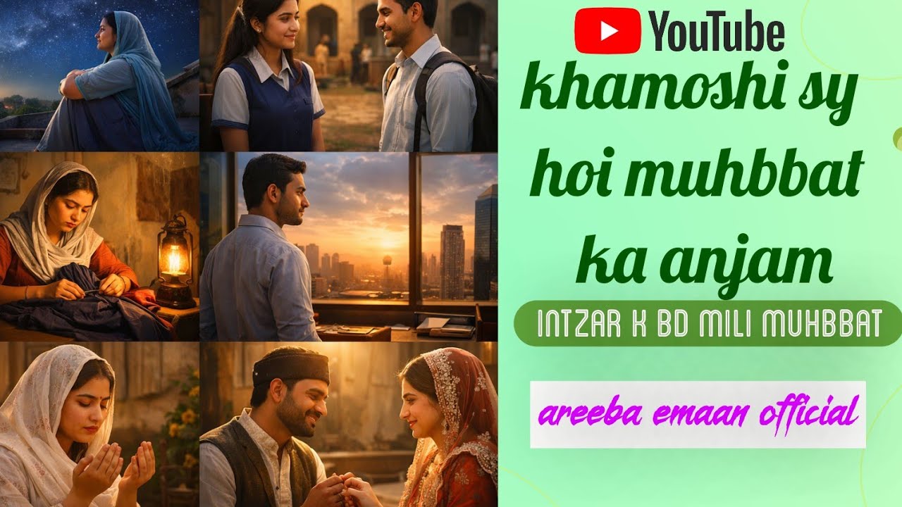 Mushkilu k bad muhbbat mil hi jati ha bas jazbat ma sachai ho|moral story|sub| Hindi and Urdu|