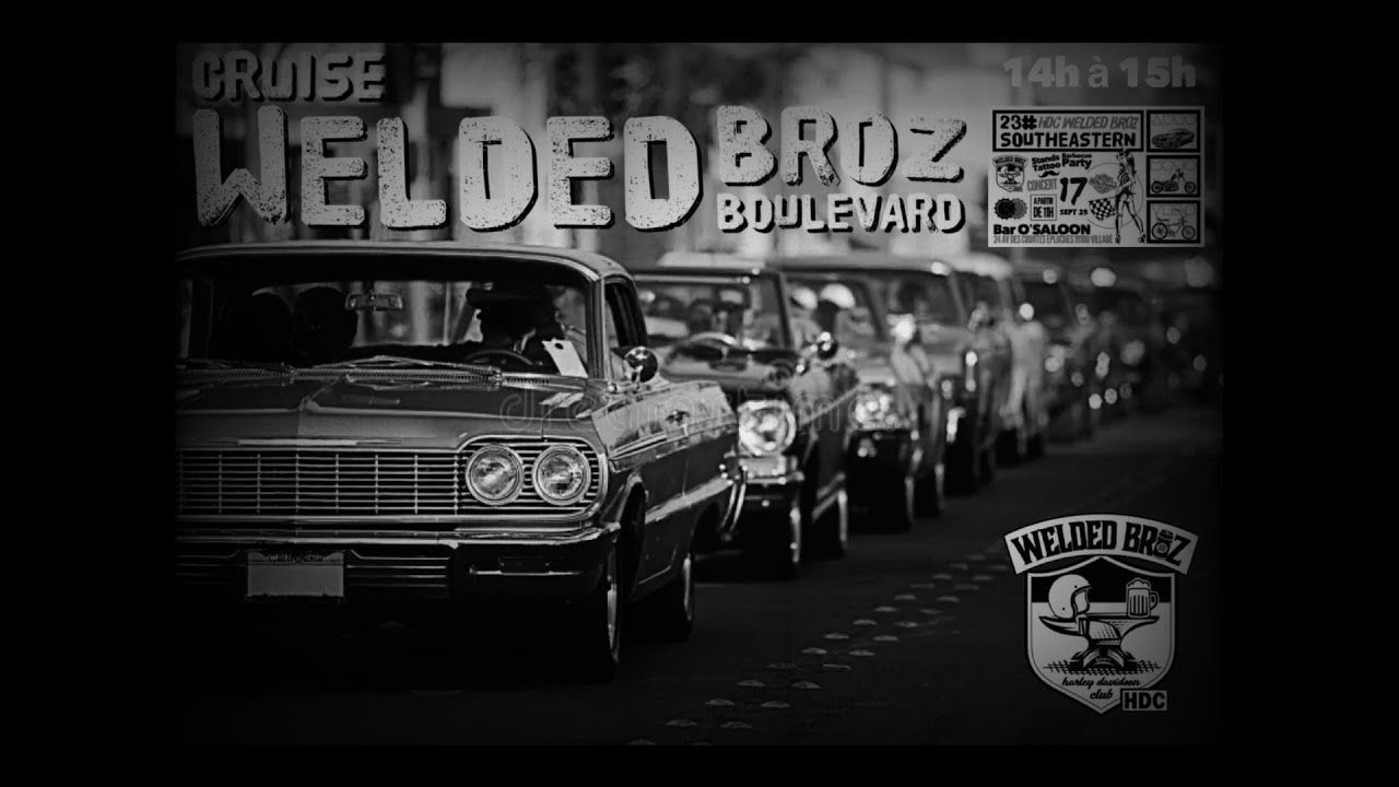 HDC Welded Broz Harley Davidson Club 23#SOUTHEASTERN