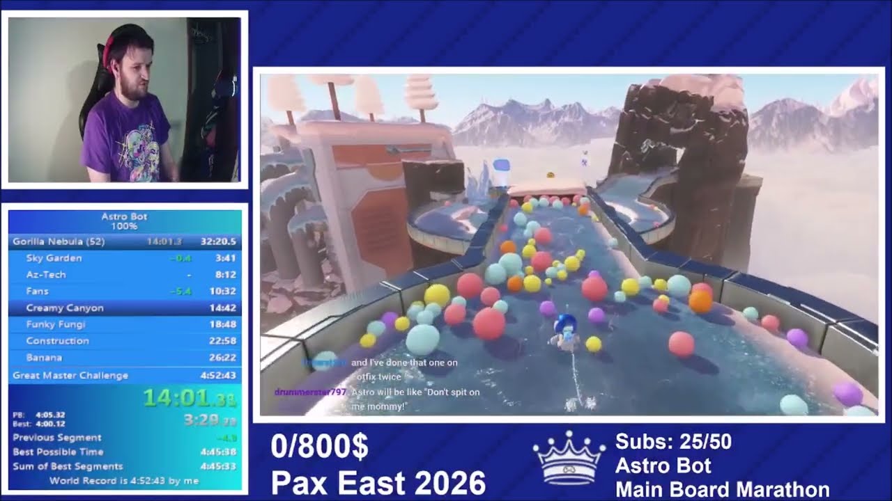 Astro Bot - 100% in 4:51:22! (Former World Record)