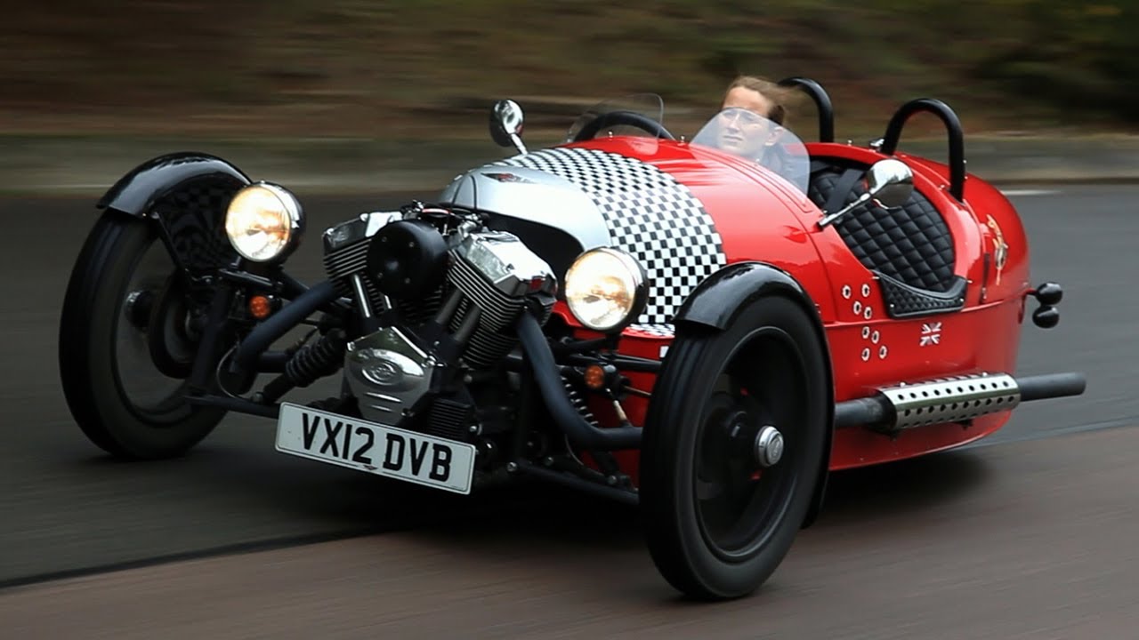 Видеообзор Morgan 3 Wheeler - autocar.co.uk