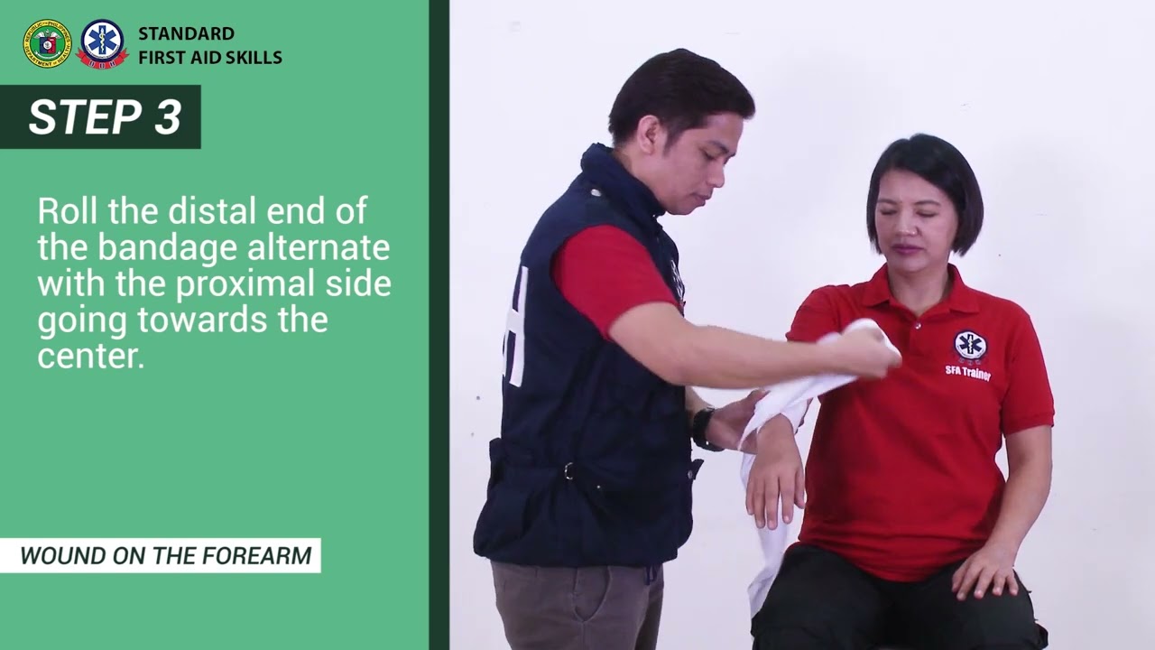 WOUND ON THE FOREARM