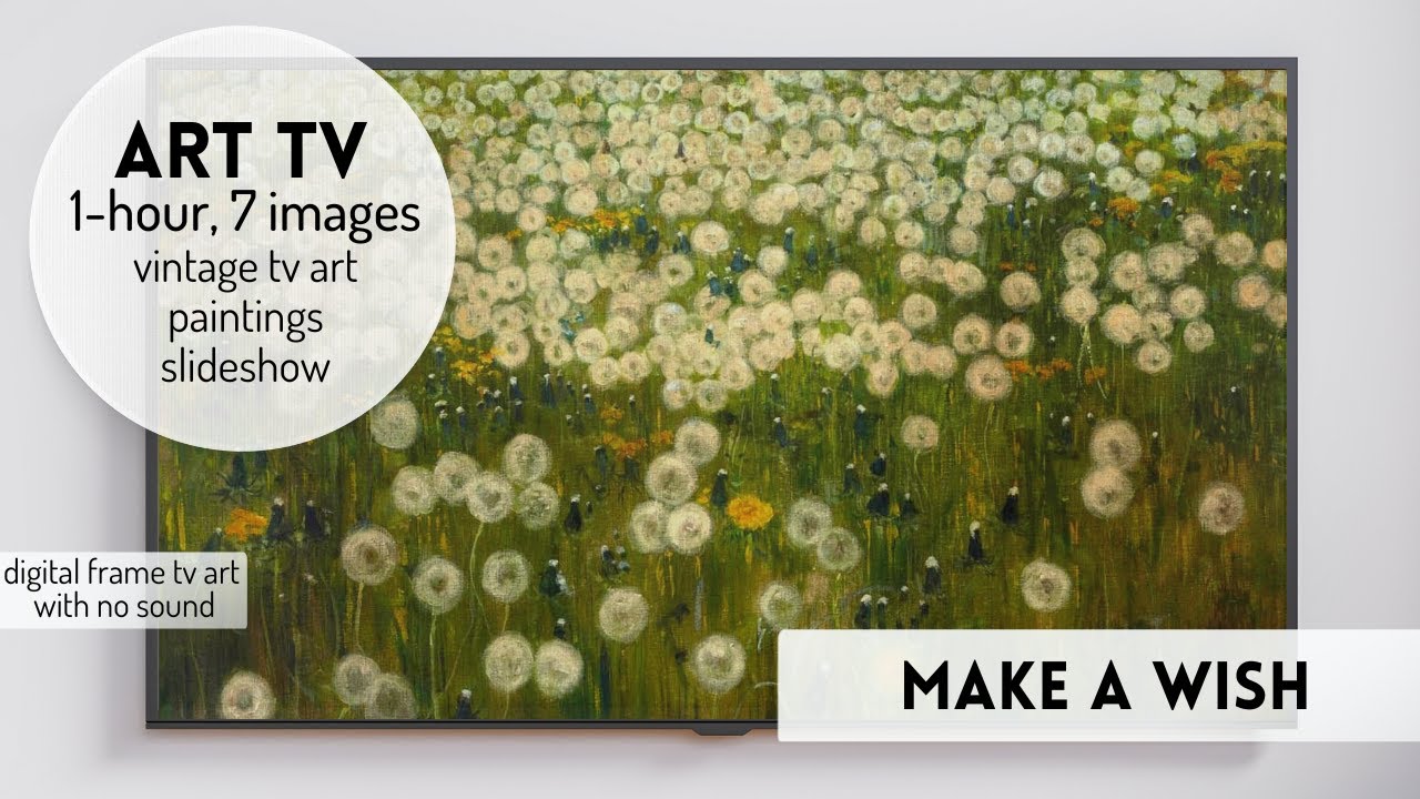 Vintage Floral Paintings | Art TV Spring Flower Slideshow Frame TV #tvartscreensaver #vintagearttv