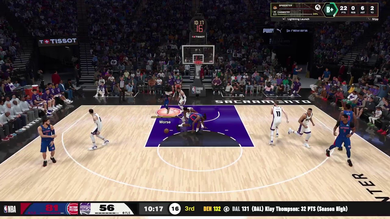 2K26/My Career - DET VS SAC