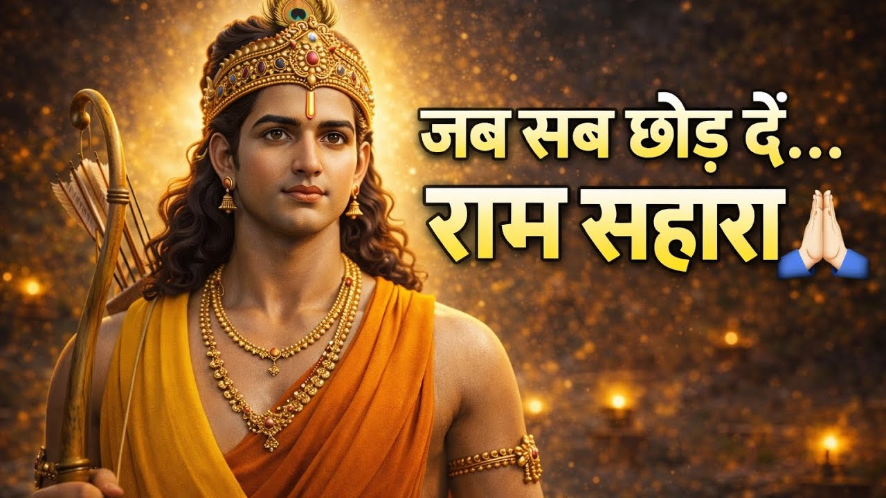 तू ही मेरा विश्वास राम 🙏 | Heart ❤️ Touching Ram Bhajan 