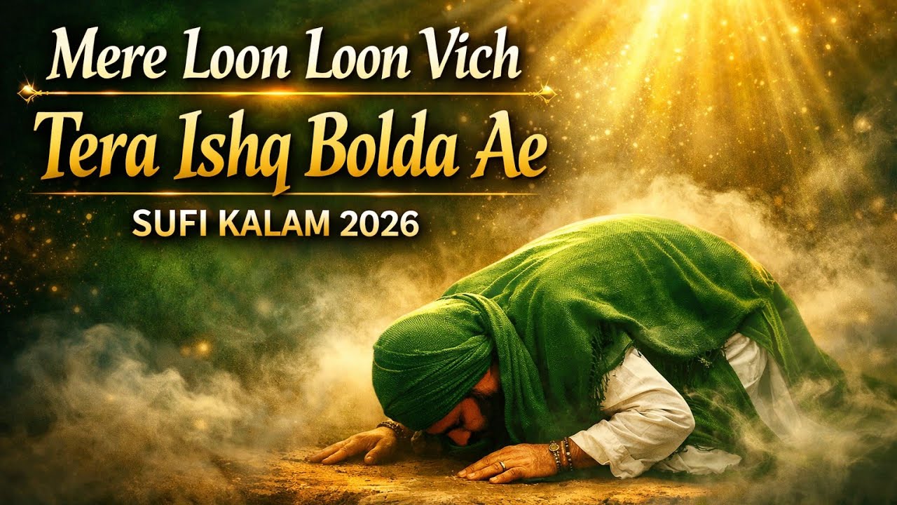 Tera Ishq Bolda Ae ❤️‍🔥🔥 | Ishq Na Puchda Zaatan Nu 🕊✨ | Heart Touching Punjabi Sufi Kalam 2026 🎧