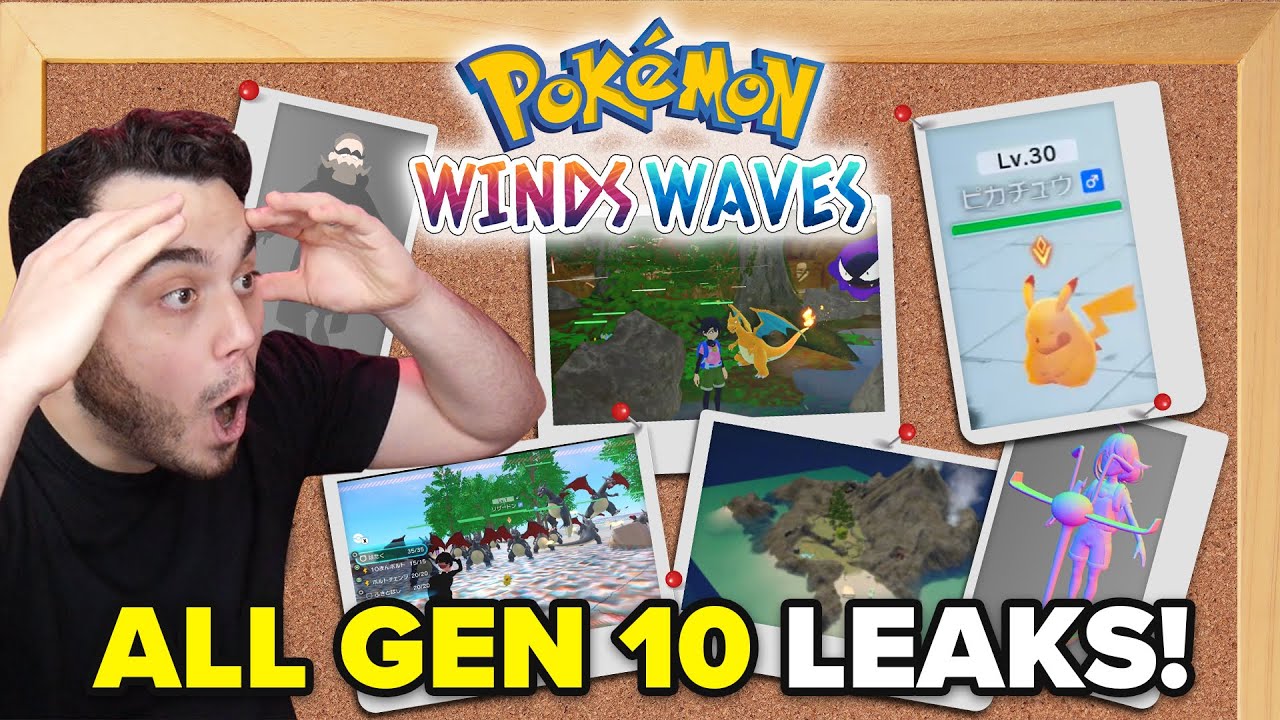 Everything you NEED to Know about Pokemon Gen10 LEAKS!