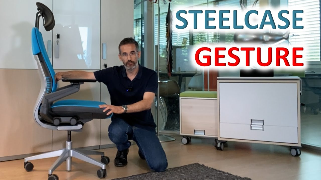 Регулировка жестов Steelcase — независимый обзор эксперта по эргономике