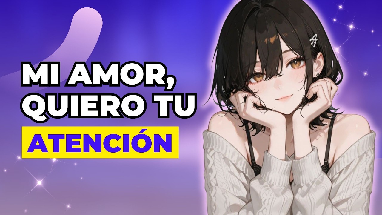 Tu DULCE NOVIA quiere ATENCI&Oacute;N 💜✨ ASMR Anime Roleplay