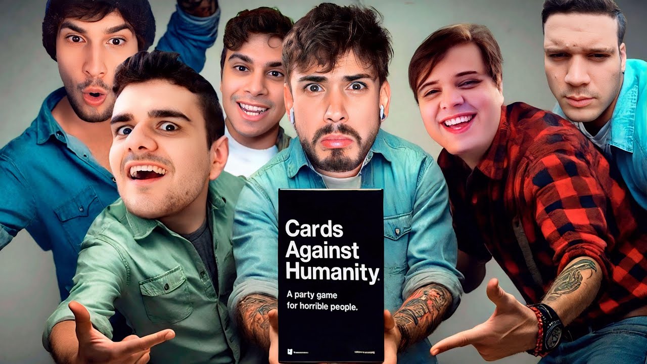 CARTAS CONTRA A HUMANIDADE, o jogo MAIS ERRADO (E ENGRAÇADO) de TODOS