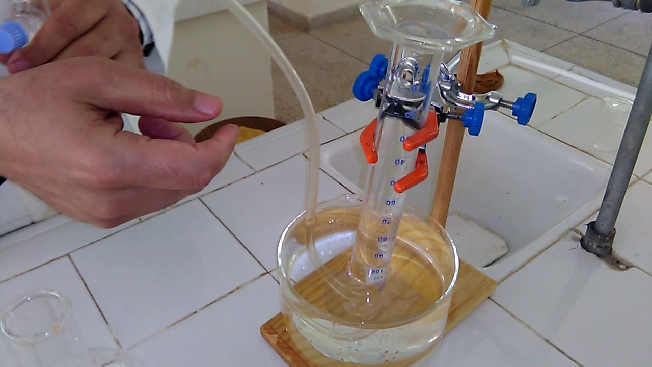 Réaction chimique entre KMno4 et H2O2 en milieu acide