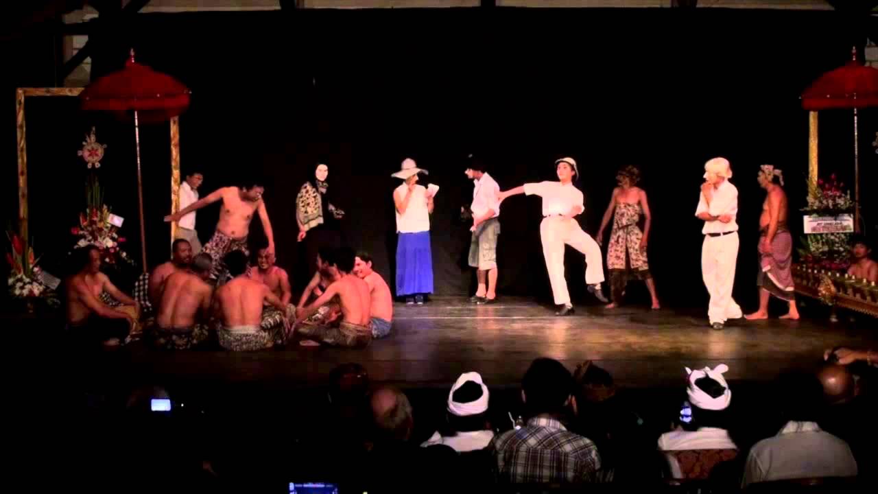 K&egrave;cak with Limbak, Walter Spies & Charlie Chaplin