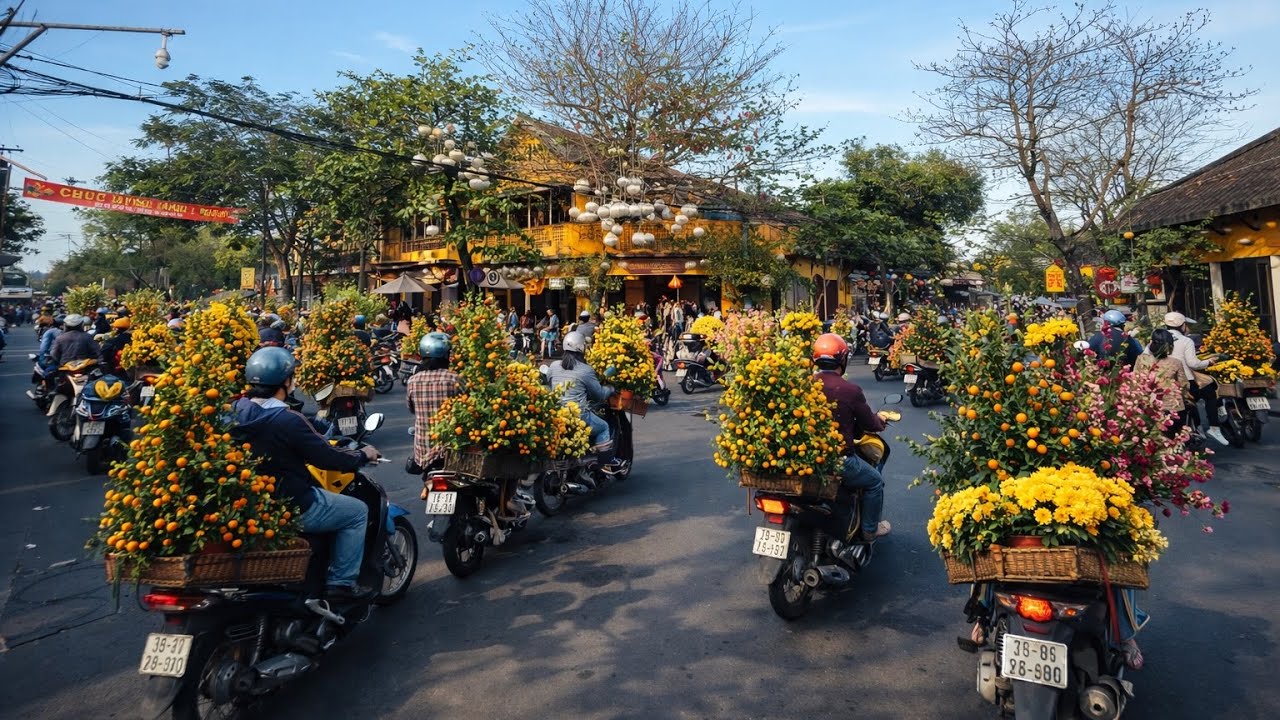 You Won’t Believe How Beautiful Hoi An Looks Before Tet 🇻🇳