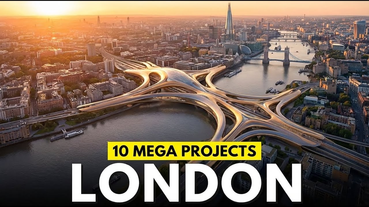 London’s INSANE Mega Projects That Will CHANGE the UK Forever!